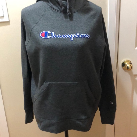 Champion Sweaters - Gray Champion hoodie